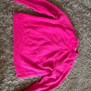 Pink sweater